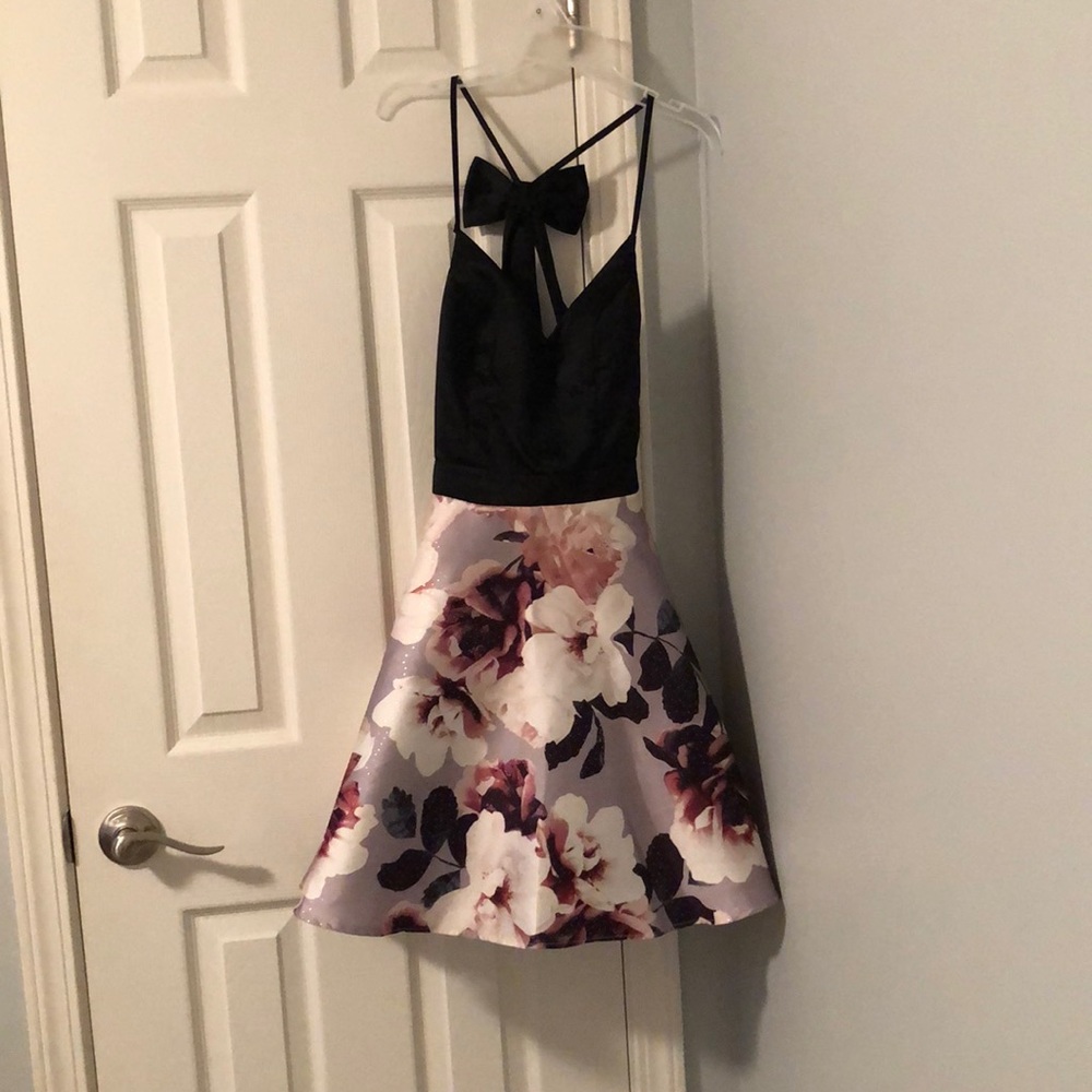 Floral Hoco Dress